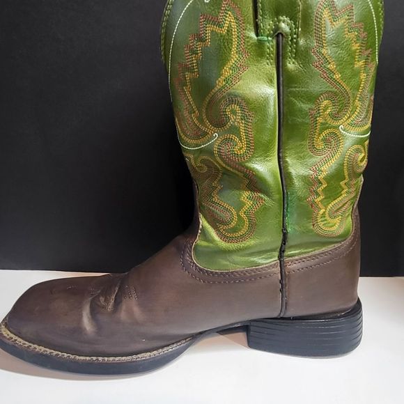 Justin Men's Western Cowboy Boots - Picture 6 of 8